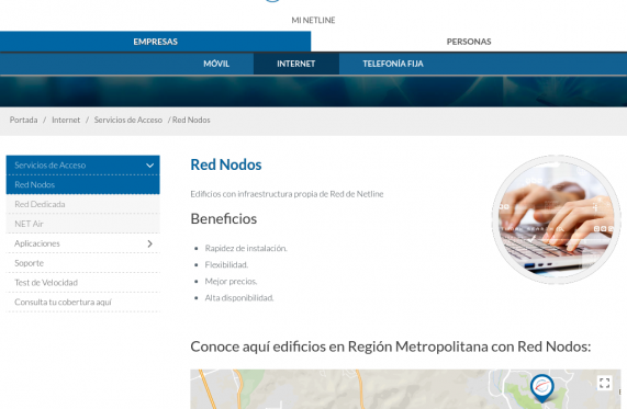 Acceso dedicado Santiago