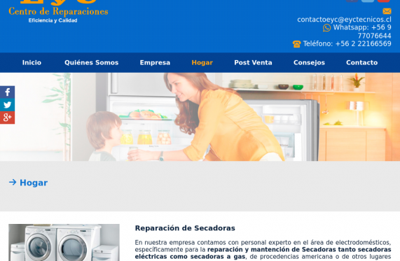 Reparación de vitrinas refrigeradoras