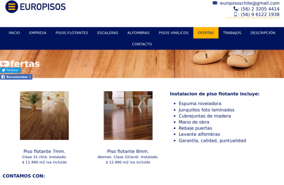 Pisos vinilicos instalados