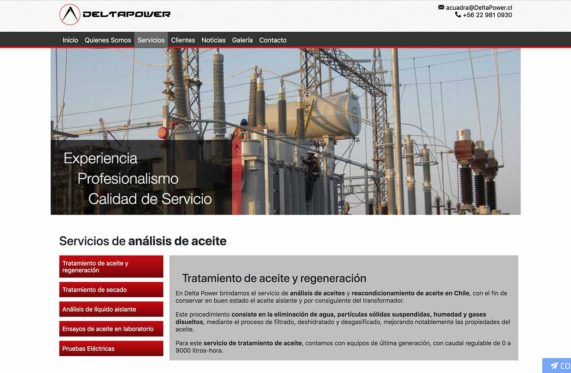 Servicio de Mantenimiento a subestaciones