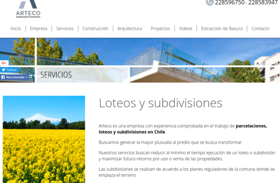 Proyectos de paisajista