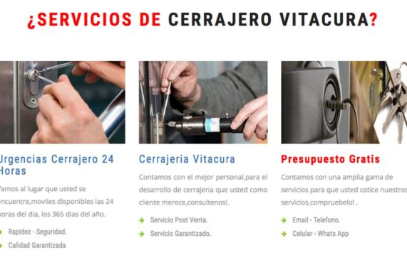 Cerrajeros a domicilio Vitacura