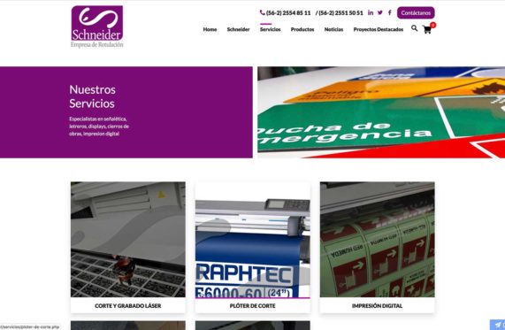 Fabricación de Señalética