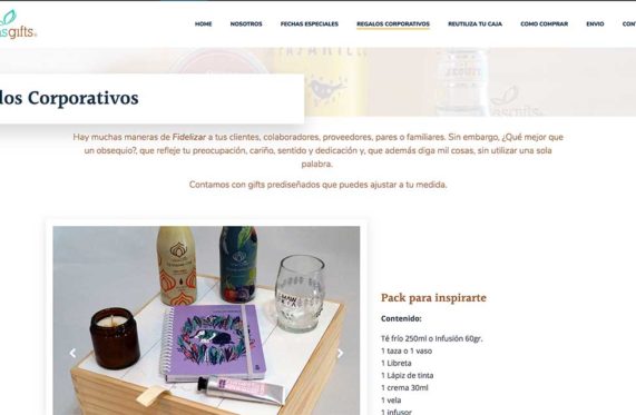 Regalos para celebrar en santiago