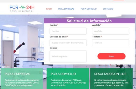 PCR a domicilio en chile