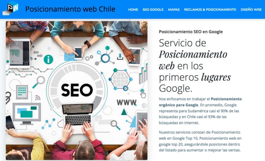 SEO en Google en santiago