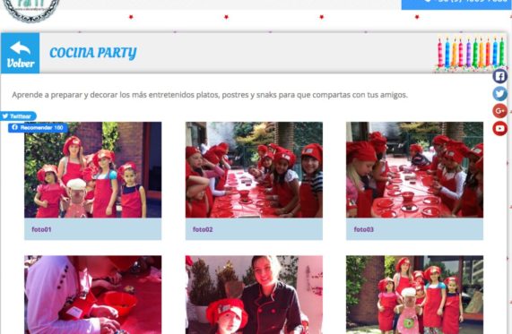 cumpleaños infantiles en chile