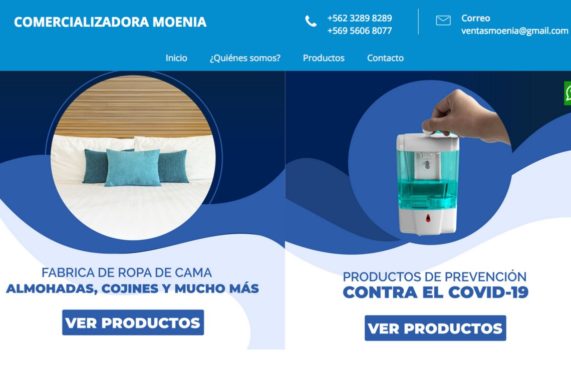 Venta de almohadas en chile