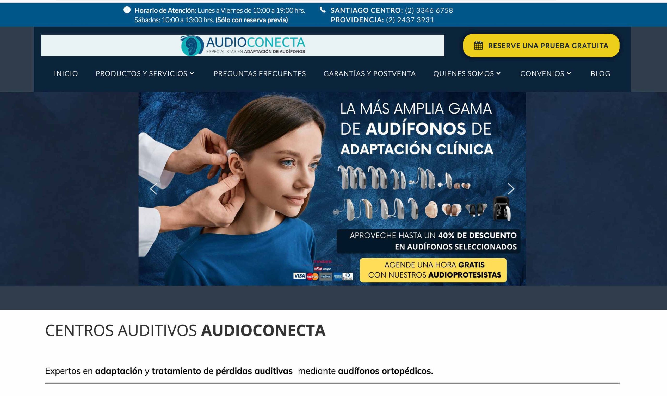 Audífonos para sordos en Chile