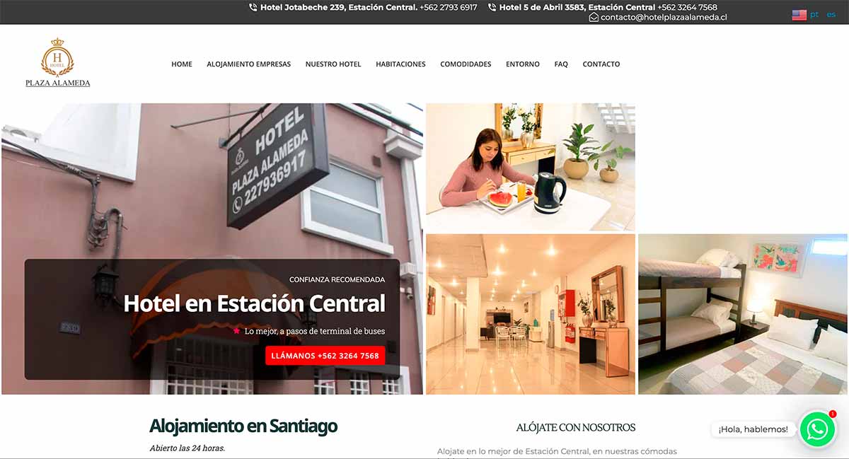 Hotel para alojamiento corporativo