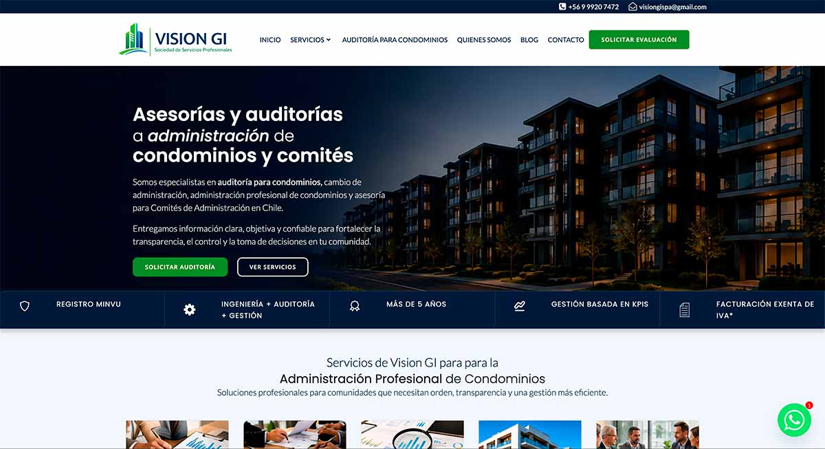 Empresa de Auditoría a Administraciones de Condominios